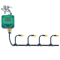 Automatic Drip Irrigation Kit for Potted Plants with Timer, Self-Watering System for Home and Balcony