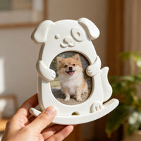 Teeter-Totter Animal Photo Frame Resin Molds for DIY Crafts - Cat, Dog, Dinosaur Designs