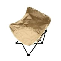 Portable Folding Camping Table and Chair Set with Moon Chairs and Roll-Up Table