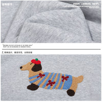 Dachshund Print Hoodie for Men and Women, Loose Fit, Autumn/Winter