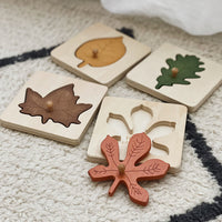 Montessori Wooden Life Cycle Puzzle Educational Toy for Kids
