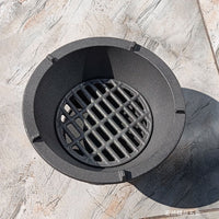 Cast Iron Charcoal Grill Stove for BBQ, Heating, Soup, Tea, and Outdoor Cooking