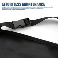 Car Seat Back Protector Kick Mat with Storage Pockets, Waterproof 420D Oxford Cloth or Clear PVC