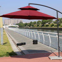 Retractable Awning Sun Shade Rainproof Cloth Outdoor Sunscreen Canopy Fabric