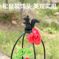 Garden Plant Support Stakes for Climbing Vines, Moonflower, Rose, Clematis, Wisteria - European Style Trellis for Balcony