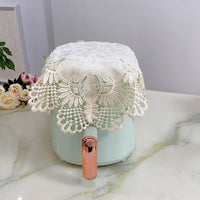 Versatile Lace Fabric Dust Cover for Air Fryer Rice Cooker Microwave Oven Washing Machine