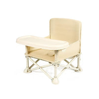 Portable Multi-functional Baby Dining Chair with Tray and Safety Harness for Outdoor Use