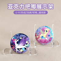 Acrylic Transparent Card Holder Display Stand for Collectible Cards