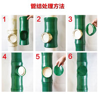 Artificial Bamboo Pipe Cover for Decorative Hiding and Insulation