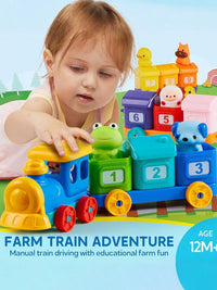 Kidsren's Animal Farm Montessori Early Education Role-Playing Dolls Family Interactive Gifts