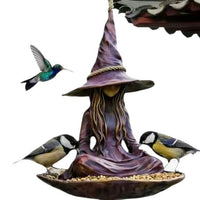Tree Man Bird Feeder Sculpture Outdoor Garden Decoration