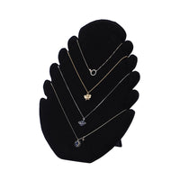 Velvet Jewelry Display Stand for Earrings, Necklaces, Bracelets, and Rings