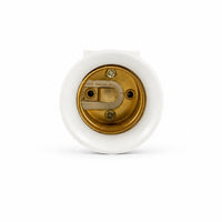 E27 Flame Splitter Lamp Holder Converter for Aging Test Socket