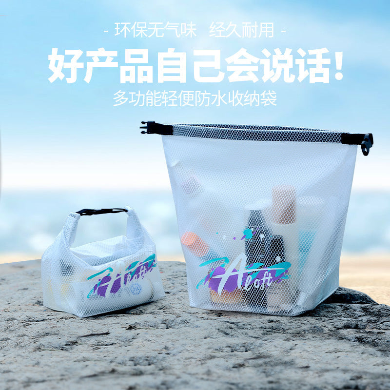 New Outdoor Large Capacity Swimming Bag Waterproof Beach Bag Cross-border Travel Handbag Cosmetic Storage Bag