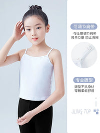 Girls' Ballet Dance Camisole Top & Flare Pants Set