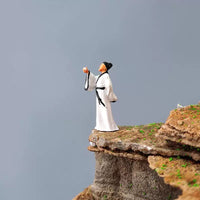 Li Bai Miniature Ancient Chinese Figure for Micro Landscape Bonsai Decor
