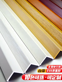 Gladiator Wood Grain Corner Guard Wall Protector No-Drill Decorative Edge Trim