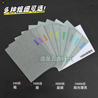 Ultra-Thin Polishing Sandpaper Sponge for Jewelry, Metal, Plastic, and Wood Finishing