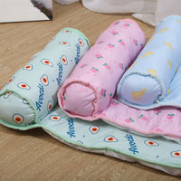 Pet Cooling Mat for Dogs and Cats, Silk Cotton Summer Cool and Soft Pet Bed