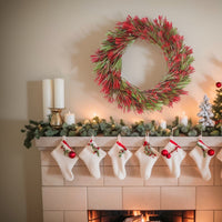 Artificial Fall/Christmas Wreath for Door & Home Decor