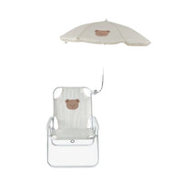 Portable Kids' Folding Beach Chair with Sun Umbrella, Outdoor UV Protection for Vacation & Camping