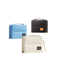 Minimalist Large Capacity Standing Pencil Case with Multi-functional Storage