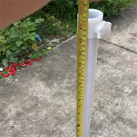 Outdoor Folding Cross Base for Sun Umbrella, Windproof and Rainproof