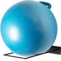 Wall-Mounted Large Ball Storage Rack for Basketball, Yoga, and Gym Balls
