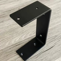U-Shaped Wall Mount Shelf Bracket for PC Host, Speakers, or Media Devices