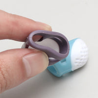 Silicone Thimble for Cross Stitch and Sewing, Anti-Puncture Finger Protector