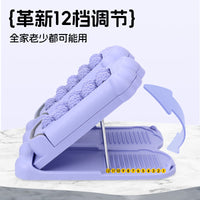 Multi-functional Foldable Slant Board with Foot Massager Roller for Stretching and Fitness