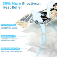 Pet Cooling Ice Silk Mat for Dogs and Cats, Summer Breathable and Moisture-Proof Sleeping Pad