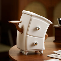 Funny Hands-on Pose Jewelry Earring Organizer Cabinet with Drawers for Desktop Storage