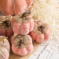 Mini Pumpkin Desktop Ornament for Christmas & Holiday Decor