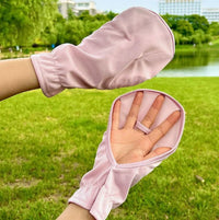 Women's UV Protection Cycling Gloves - Short, Breathable, Sunscreen, Fingerless