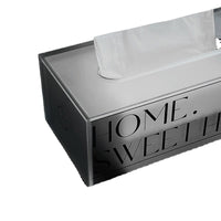Luxury Acrylic Tissue Box Holder for Facial Tissues and Napkins, Modern Minimalist Design for Living Room Decor