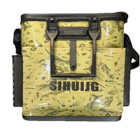 New Camouflage Thickened Fishing Bucket Integrated Multi-functional Live Fish Box Large Smart Fishing Gear Tackle