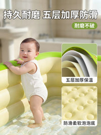 Inflatable Swimming Pool for Kids & Babies, Thickened Family Indoor/Outdoor Play Pool