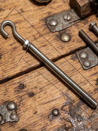 Heavy-Duty Expansion Bolt Hook for Lanterns and Outdoor Lights, Wall Mount for Insulated Walls