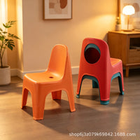 Thickened Adult Backrest Stool for Home Use, Shower, and Everyday Seating