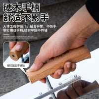 Lufeng Stainless Steel Plastering Trowel with Curved Handle for Masonry and Drywall