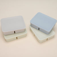 Baby Silicone Food Storage Container with Lid, Easy Release Ice Cube Tray for Purees and Snacks
