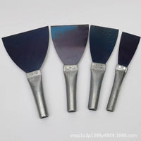 Wholesale Stainless Steel Putty Knife with Wooden Handle, Iron Handle Scraper, Multi-functional Putty Spatula for Industrial Use