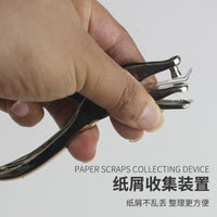 Handheld Metal Hole Punch Pliers for Paper and PVC, 3mm/6mm Round Hole Puncher