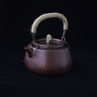 Pure Copper Teapot Kettle for Tea Ceremony and Induction Cooktop, Uncoated