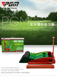 PGM Indoor Golf Putting Green with Putter and Accessories for Home Office Practice