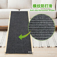 Foldable Solid Wood Pet Stairs Ramp for Dogs and Cats, Non-Slip Portable Pet Ladder