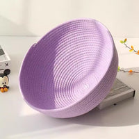Cat Bed Mat Cotton Rope Woven Pet Nest Scratch-Resistant Breathable Washable for All Seasons