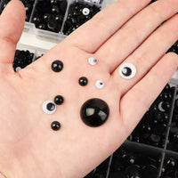 DIY Craft Safety Eyes and Noses for Plush Toys and Dolls