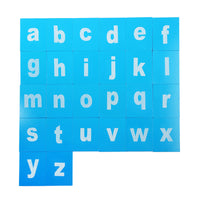 Montessori Sandpaper Alphabet Tracing Boards for Early Education